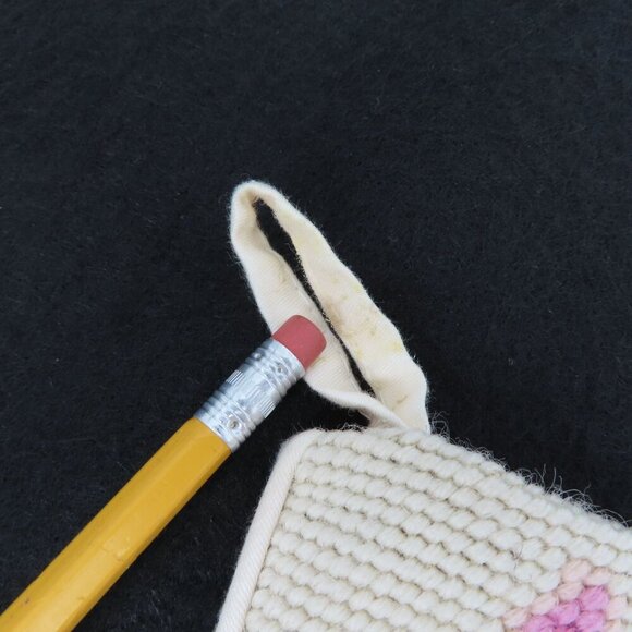 Imperial Elegance Set 4 Pink Rose Flower Floral Needlepoint Christmas Stockings - Picture 2 of 16